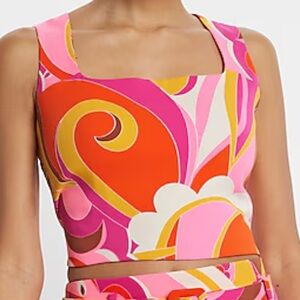 Express Multicolor Swirl Tank Top